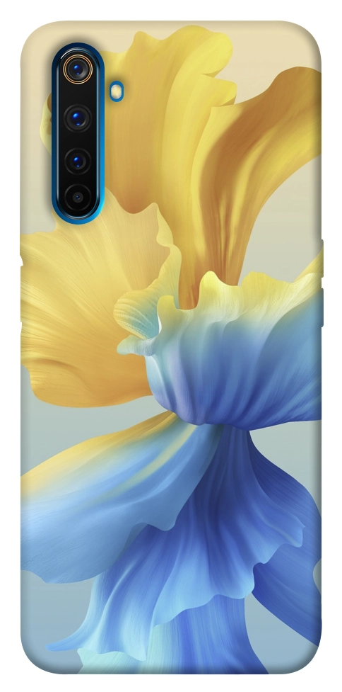 Чохол Абстрактна квітка для Realme 6 Pro