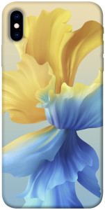 Чехол Абстрактный цветок для iPhone XS