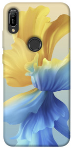 Чехол Абстрактный цветок для Huawei Y6 (2019)