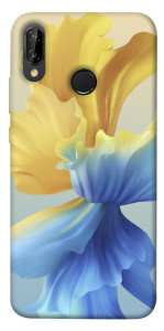 Чехол Абстрактный цветок для Huawei P20 Lite