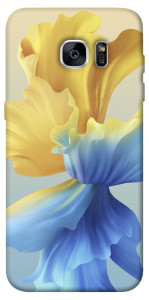 Чехол Абстрактный цветок для Galaxy S7 Edge
