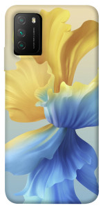 Чехол Абстрактный цветок для Xiaomi Poco M3