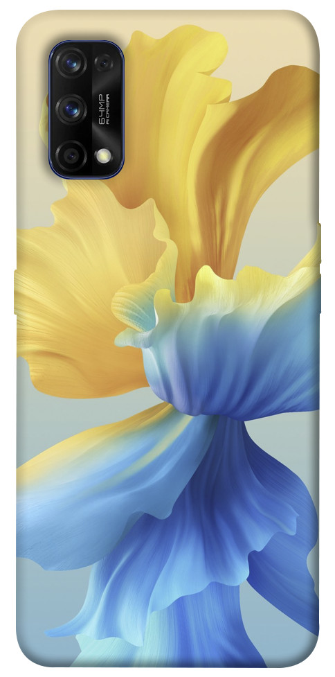 Чехол Абстрактный цветок для Realme 7 Pro