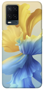Чехол Абстрактный цветок для Oppo A54 4G