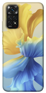 Чехол Абстрактный цветок для Xiaomi Redmi Note 11 (Global)