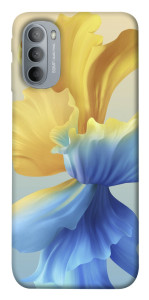 Чехол Абстрактный цветок для Motorola Moto G31