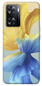 Чехол Абстрактный цветок для Oppo A77s