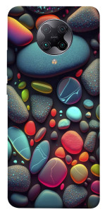 Чехол Разноцветные камни для Xiaomi Redmi K30 Pro