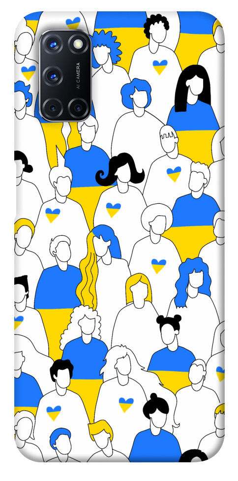 

Чехол Люди для Oppo A52 1603314