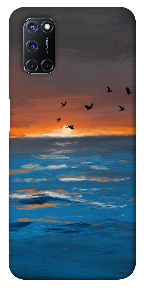 

Чехол Закатное море для Oppo A52 1603346