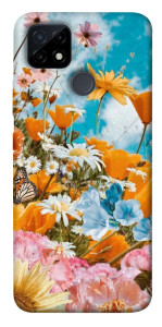 Чехол Летние цветы для Realme C12