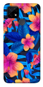 Чехол Цветочная композиция для Realme C12