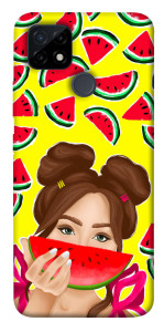 Чехол Watermelon girl для Realme C12