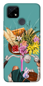 Чехол Весенние цветы для Realme C12