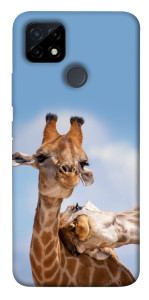 Чехол Милые жирафы для Realme C12