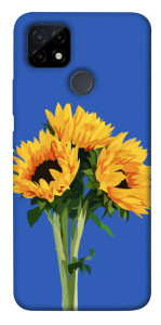 Чехол Bouquet of sunflowers для Realme C12