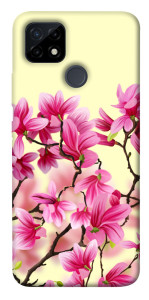 Чехол Цветы сакуры для Realme C12