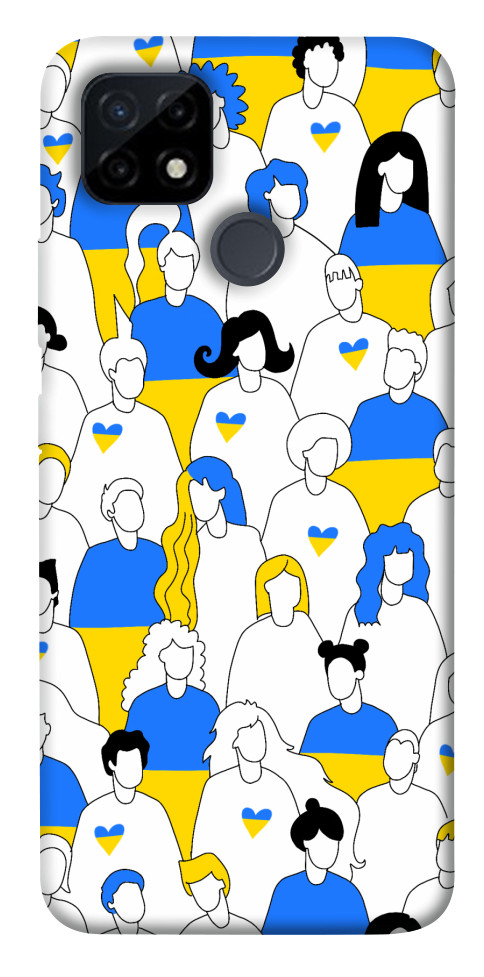 

Чехол Люди для Realme C12 1607149