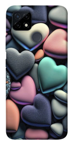 Чехол Каменные сердца для Realme C12