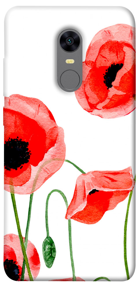 

Чохол Акварельні маки для Xiaomi Redmi 5 1613903