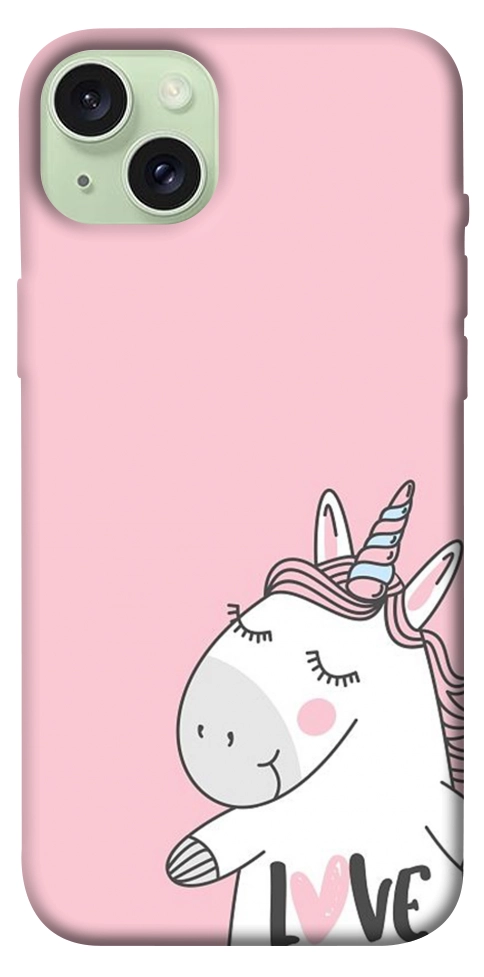 Чохол Unicorn love для iPhone 15 Plus