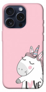 Чохол Unicorn love для iPhone 15 Pro