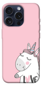 Чехол Unicorn love для iPhone 15 Pro