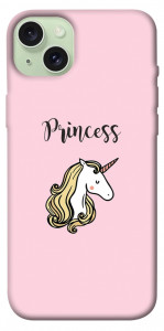 Чехол Princess unicorn для iPhone 15 Plus