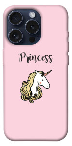 Чохол Princess unicorn для iPhone 15 Pro