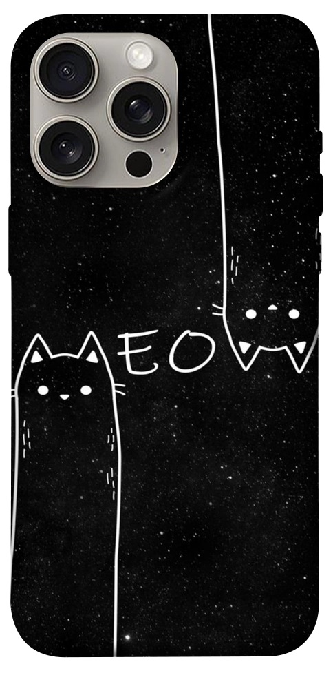 Чехол Meow для iPhone 15 Pro Max