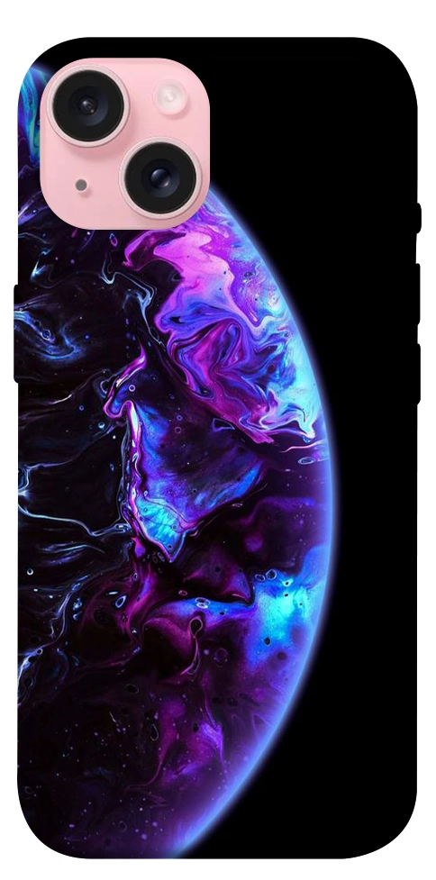 Чохол Colored planet для iPhone 15