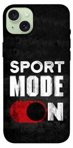 Чохол Sport mode on для iPhone 15 Plus