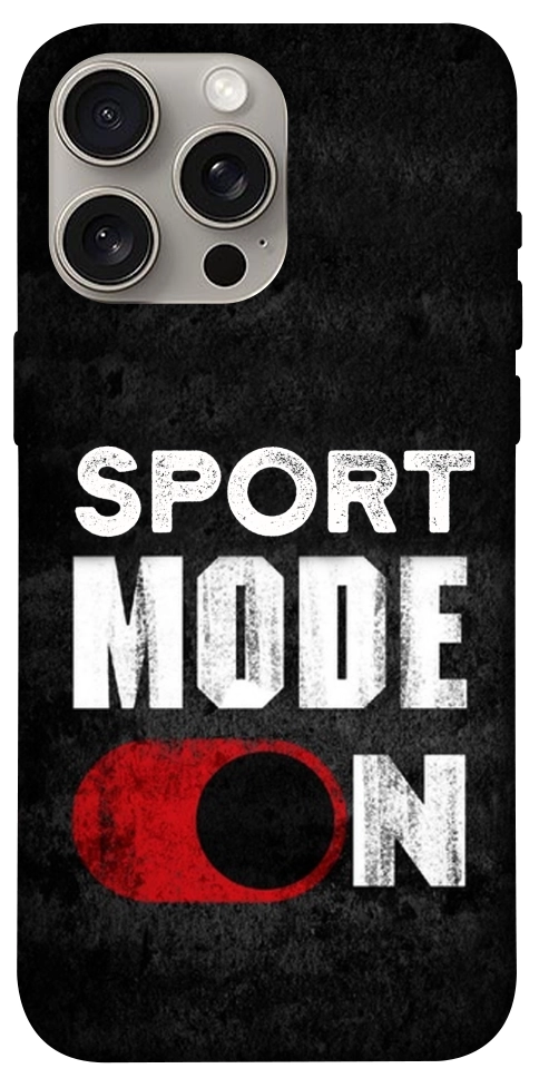 Чохол Sport mode on для iPhone 15 Pro Max