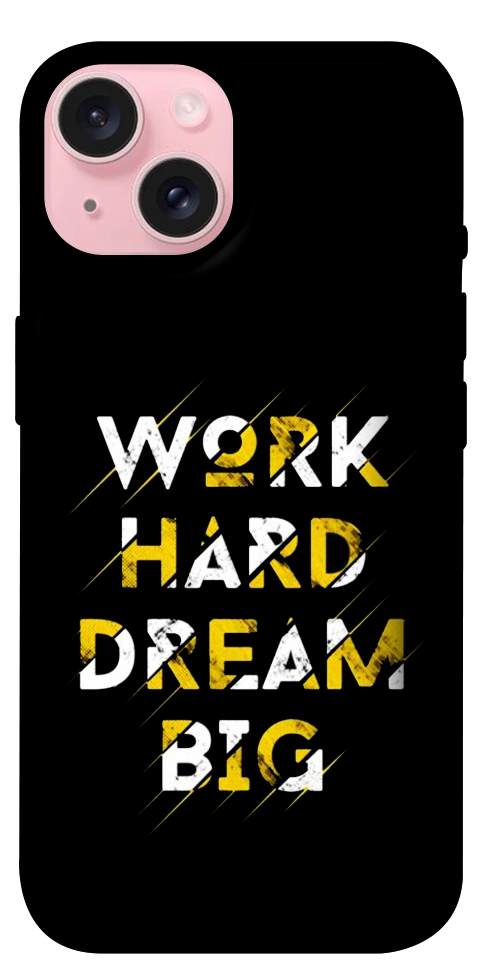 Чехол Work hard для iPhone 15