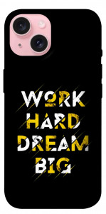 Чохол Work hard для iPhone 15