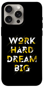 Чехол Work hard для iPhone 15 Pro Max