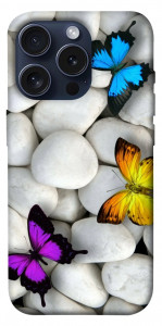 Чехол Butterflies для iPhone 15 Pro