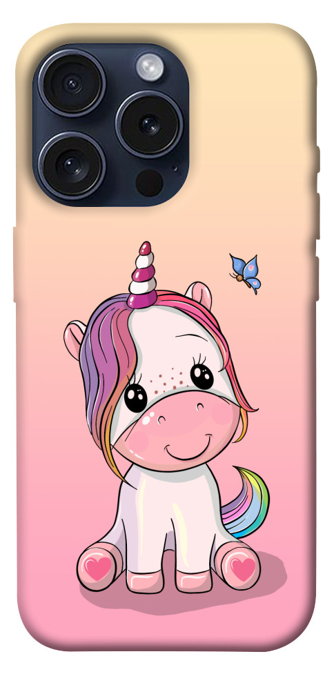 Чохол Сute unicorn для iPhone 15 Pro