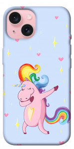 Чохол Unicorn party для iPhone 15