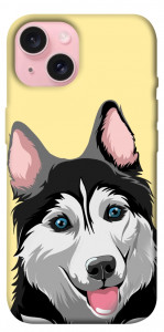 Чохол Husky dog для iPhone 15