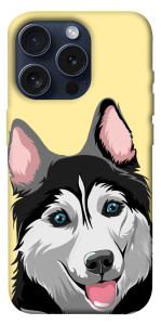 Чехол Husky dog для iPhone 15 Pro