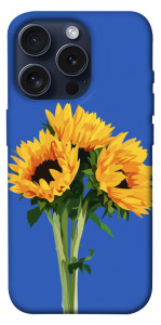 Чохол Bouquet of sunflowers для iPhone 15 Pro