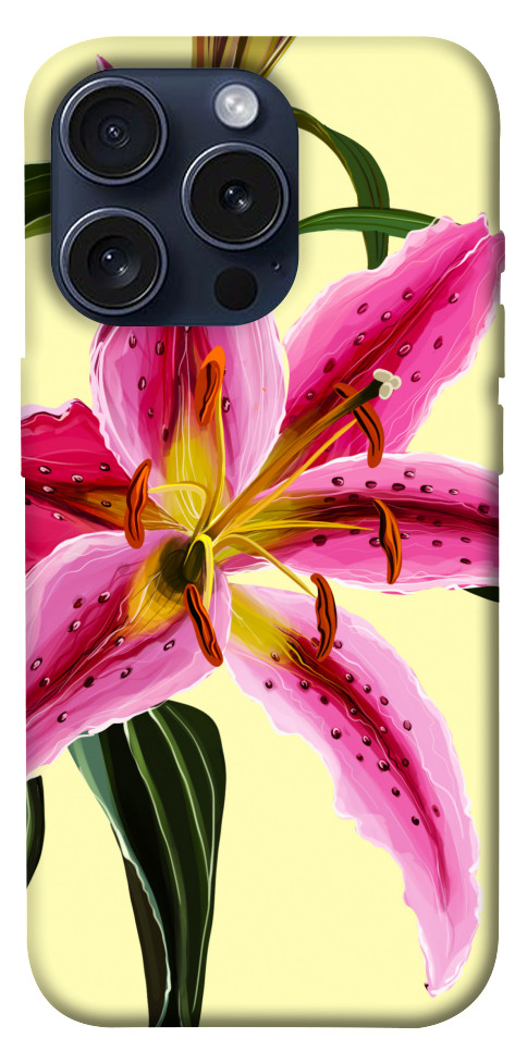 

Чохол Lily flower для iPhone 15 Pro 1615361