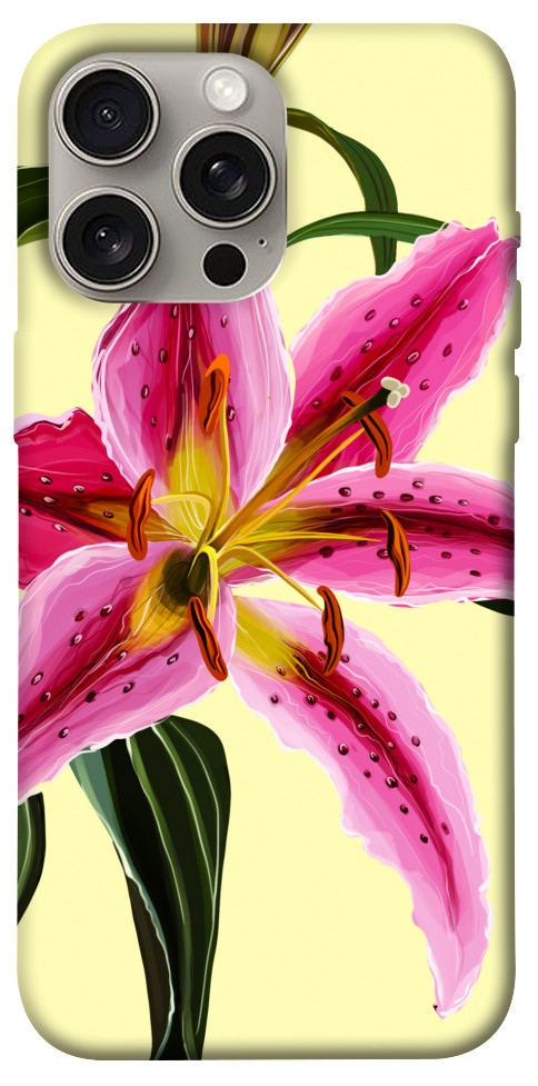 

Чохол Lily flower для iPhone 15 Pro Max 1615362