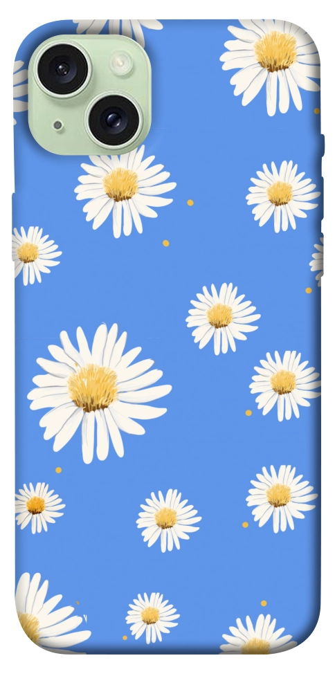 Чохол Chamomile pattern для iPhone 15 Plus