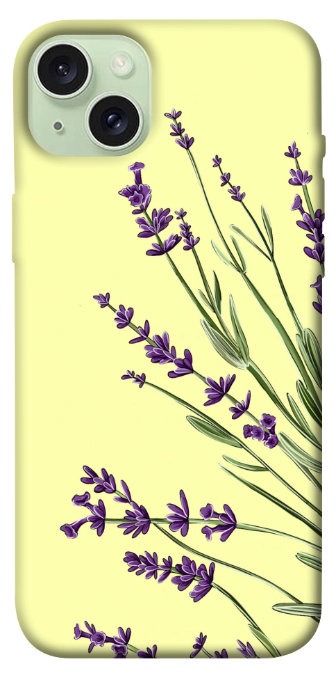 Чохол Lavender art для iPhone 15 Plus