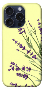 Чехол Lavender art для iPhone 15 Pro