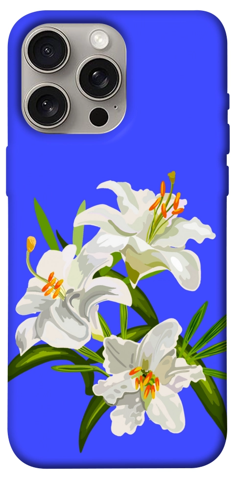 Чехол Three lilies для iPhone 15 Pro Max