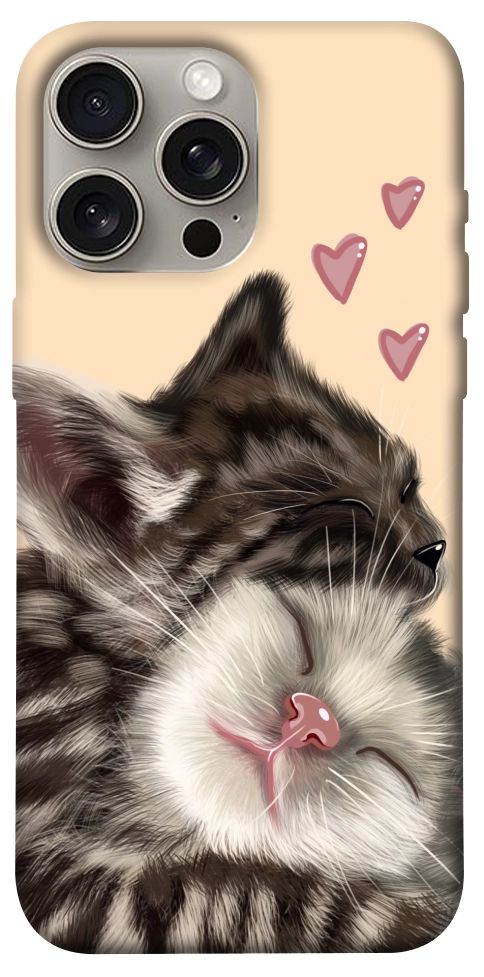 Чохол Cats love для iPhone 15 Pro Max