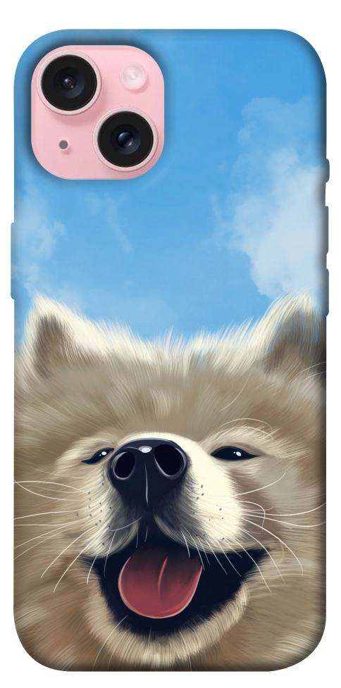 Чохол Samoyed husky для iPhone 15